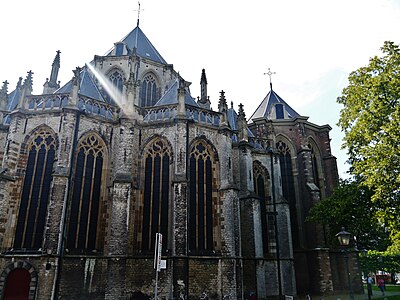 The back of the church