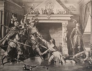 Assassinat de Pompée de Planta au château de Rietberg.