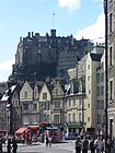 Blick auf Edinburgh Castle