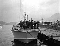 ROK Navy personnel acquiring PT boats in 1952