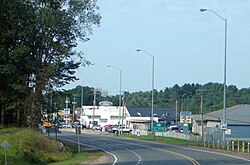 Kaladar, looking west along Highway 7