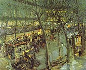 Paris. Café de la Paix. 1906