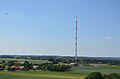 Blick auf den Sendemast