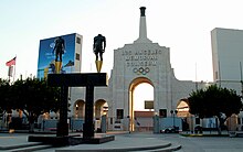 Photo of the Los Angeles Memorial Coliseum in 2016.