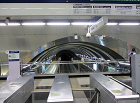 Passage du contrôle de la station.