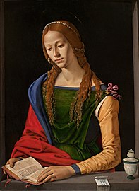 Mary Magdalene Reading (c. 1500 – 1510) by Piero di Cosimo