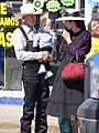 Mennonite family from Campeche.