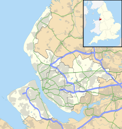 Whiston is located in Merseyside