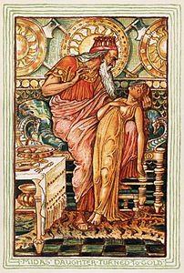 Midas, by Walter Crane (edited by Durova)