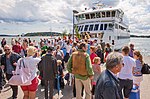 M/S Sandhamn i Vaxholm midsommarafton 2011