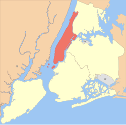 Location within New York City