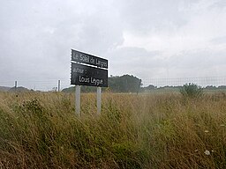 Panneau E37a sur l'A31, Le Soleil de Langres par Louis Leygue.