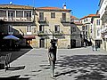 Valle-Inclán en la plaza de Méndez Núñez