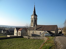 The church in Saint-Jean-de-Bœuf