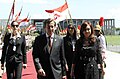Presidenta Cristina Fernández de Kirchner and Ambassador Kreckler - Palacio Itamaraty