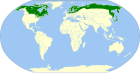 Aire de répartition de l'Épinochette