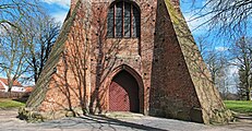 entrance of the church