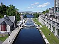 View of Rideau Canal & Bytown Museum
