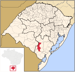 Pinheiro Machado – Mappa