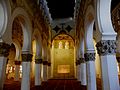 View towards the center of the eastern wall (the direction faced during worship)