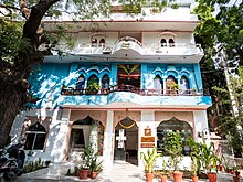 A Jodhpur building hosting Sambhali's office and boutique.