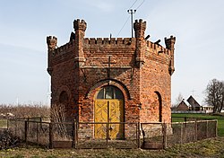 Former forge from in Sierzchowo, Kuyavian-Pomeraniach Voivodeship, Poland