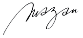 signature de Mazan (auteur)