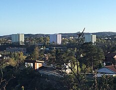 View from Tinnheia to Slettheia