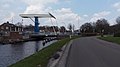 Smilde, drawbridge (de Veenhoopsbrug) across the Drentse Hoofdvaart