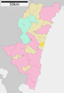 Location of Takanabe