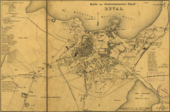 Кладбище Каламая (Begrbn Fischerma) на карте 1876 года