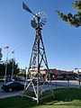 Water-pumping windmill on Main Street