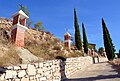 Vista del camino de los Siete Dolores de María en Casasaltas (Valencia).