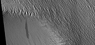 Dark slope streaks, as seen by HiRISE under HiWish program