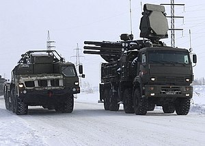 Pantsir-S1 del 590.º ZRP en 2018