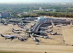 Sheremetyevo International Airport Terminal D serving Moscow, Russia