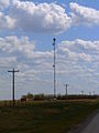 Microwave tower in the Canadian province Alberta in 2005