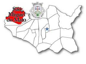 Localização no município de Arouca