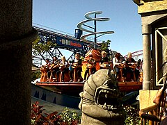 Avatar Airbender à Pleasure Beach, Blackpool