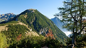 Vue de la face sud du Bärenkopf