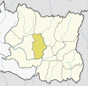 Location of Bhojpur district