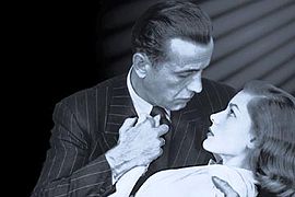 Humphrey Bogart et Lauren Bacall dans Le Grand Sommeil