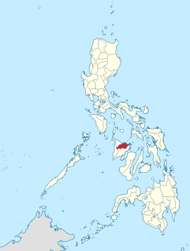 Capiz na Visayas Ocidentais Coordenadas : 11°23'N, 122°38'E