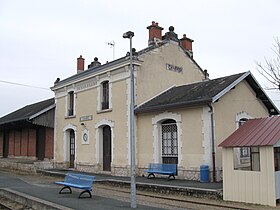 Le bâtiment voyageurs en 2009.