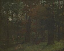 Gustave Courbet, In the Forest, NG3241