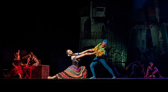 A stage performance of Don Quixote, by The Photographer