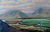 Edward Bailey painting of Wailuku and Iao Valley