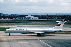 Un Iliouchine Il-62M similaire à l'avion accidenté