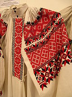Vyshyvanka, traditional Ukrainian dress