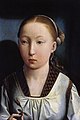 Portrait of a girl believed to be Catherine of Aragon